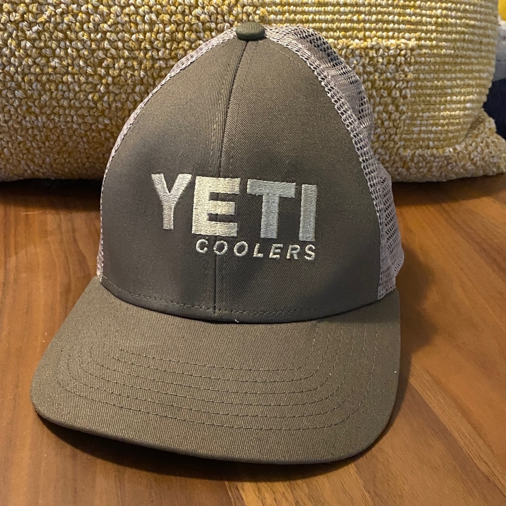 YETI Olive Green Trucker Hat